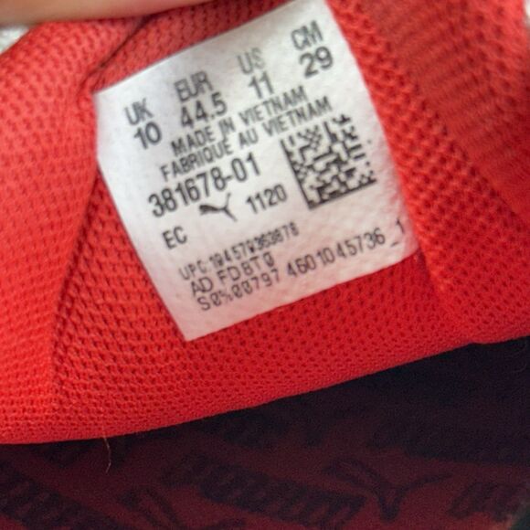 Puma Future Rider Radar Men's Size 11 High Risk Red Lifestyle Sneaker Shoes - Picture 11 of 12